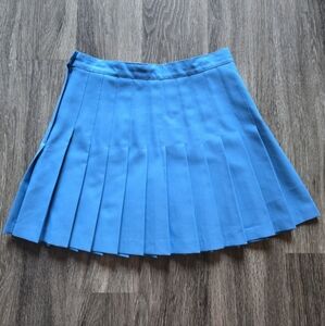 Pleated Mini Skirt
